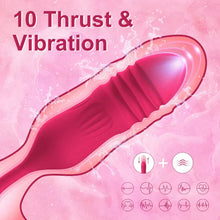 Load image into Gallery viewer, New 2-in-1 Rose Toy Sucking And Telescopic Vibrator