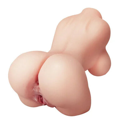 A Female Buttock And A Big Buttock, A Reverse Mold, A Semi-body Silicone Double-hole Semi-body Solid Non-inflatable Doll