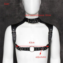 Load image into Gallery viewer, Male Bd/sm Pu Leather Bondage Men&#39;s Leather Clothes