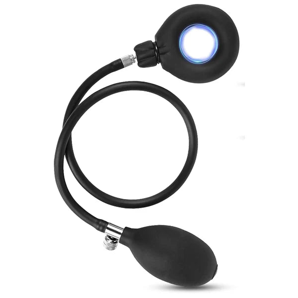 Inflate Bird Rings Ball Air Lock Penis Rings Chastity Cage