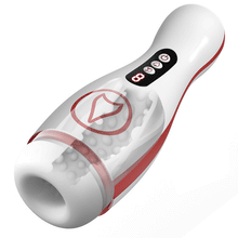 Load image into Gallery viewer, Kama 7 Adjustable Sucking Vibrating Deepthroat Blowjob Masturbator Dick Suck Toy