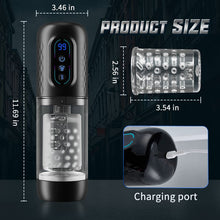 Load image into Gallery viewer, 9 Rotating &amp; Thrusting &amp; Sucking Masturbator Cup Male Men Sex Toy