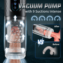 Load image into Gallery viewer, 9 Rotating &amp; Thrusting &amp; Sucking Masturbator Cup Male Men Sex Toy