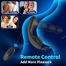Load image into Gallery viewer, Penelope -3 Thrusting 10 Vibrating Cock Ring Prostate &amp; Perineal Massager