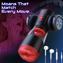 Load image into Gallery viewer, 【Partner Play】LickMe Phone Holder 4 Suction 7 Tongue-Licking Voice Function Male Stroker Masturbator