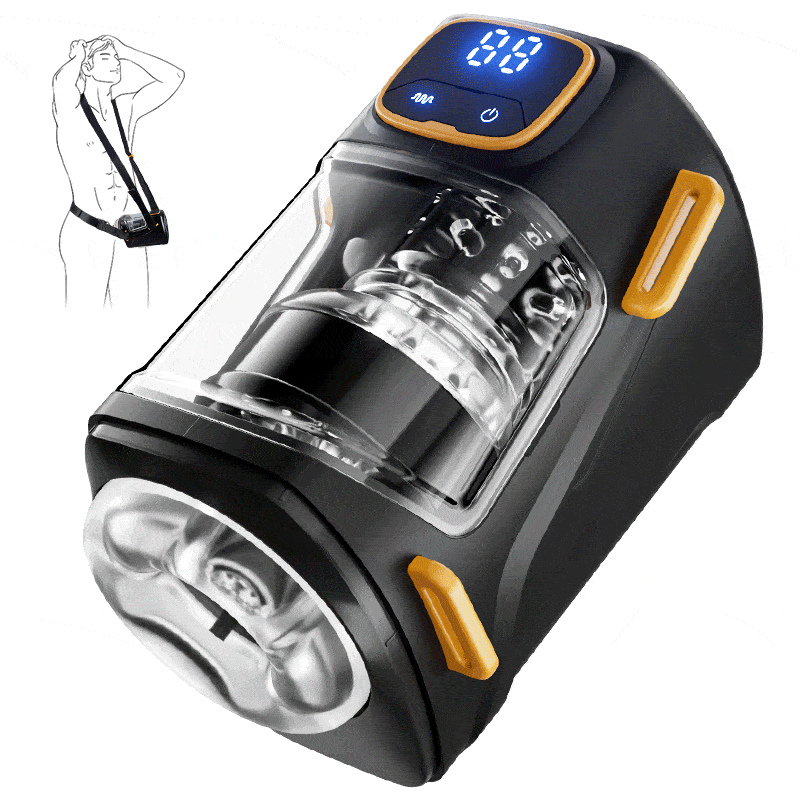 DeepRide X - Wearable Male Stroker Thrusting 300 Thrusts/Min Masturbation Cup