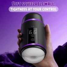 Load image into Gallery viewer, Selena - 8 Slap Tongue-Lick Male Masturbation with 2 Motors Vibration Massage Stroker