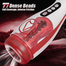 Load image into Gallery viewer, Valeria - 7 Suction Vibrations Voice Moans Masturbator Immersive Interaction Stroker