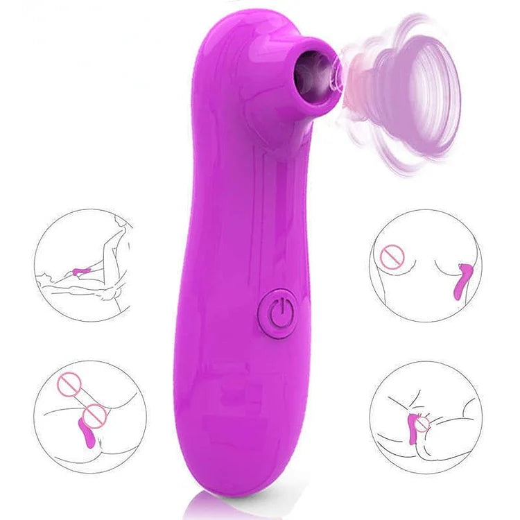 10 Frequencies Mini Clit Clitoral Sucking Stimulator Female Orgasm Device Vibrator