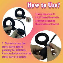 Load image into Gallery viewer, Inflate Bird Rings Ball Air Lock Penis Rings Chastity Cage