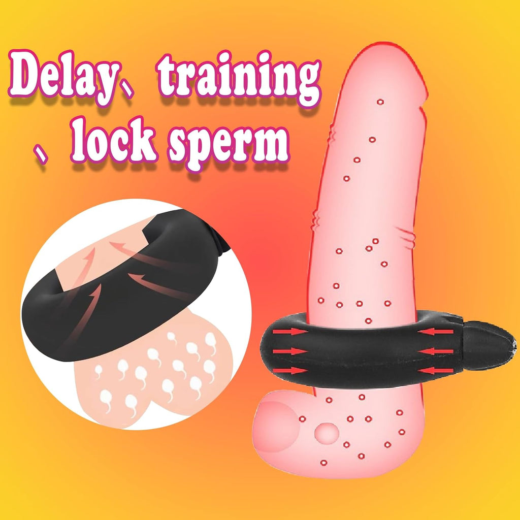 Inflate Bird Rings Ball Air Lock Penis Rings Chastity Cage