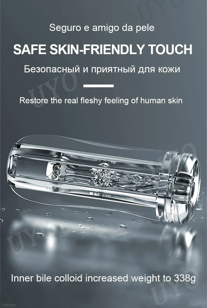 Sejing Snow Mountain Aircraft Cup Men's Manual Silicone Training Masturbation Adult Sex Products Wholesale