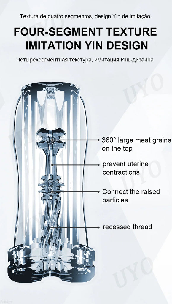 Sejing Snow Mountain Aircraft Cup Men's Manual Silicone Training Masturbation Adult Sex Products Wholesale