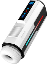 Load image into Gallery viewer, Automatic Male Masturbator Sex Toys for Men, Adult Toy Penis Pump with 7 Vibrating &amp; 5 Sucking Thrusting Modes, LCD Display Mens Realistic Pocket Pussy Stroker Blowjob Machine