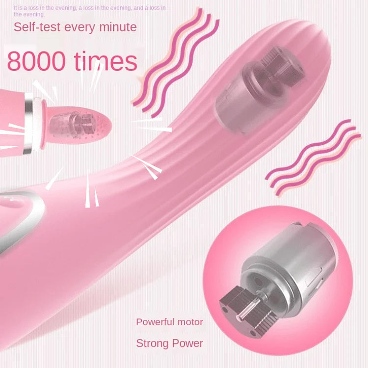 Vibrating Rod, Automatic Masturbator For Female Orgasm, Female Articles, Sex Toys, Adult Toys, Tongue, Spirit Absorber