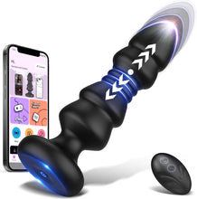 Load image into Gallery viewer, Thrusting Sex Toys Anal Plugs - APP Remote Control Vibrating Butt Plug with 12 Vibrating &amp; Thrusting Modes Prostate Massager Anal Toys, G Spot Vibrator Anal Sex Toys for Male and Female