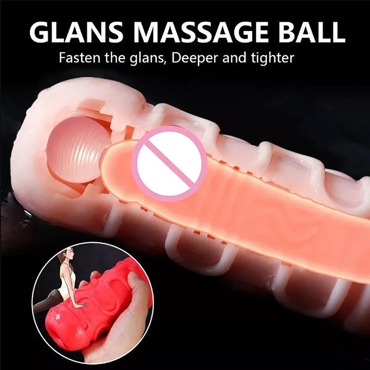 Shot With A Ball Simulated Vagina Male Masturbator