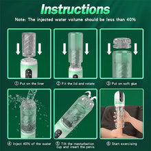 Load image into Gallery viewer, Automatic Male Masturbator With Tongue Licking, 7 Rotating And Sucking