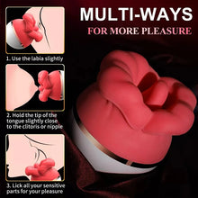 Load image into Gallery viewer, Big Mouth Tongue Licking Swinging Suction Vibration Oral Sex Toy