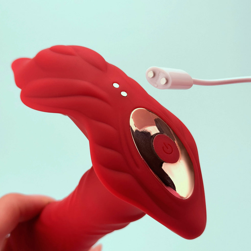 Connection dolce Wearable thrusting vibrator