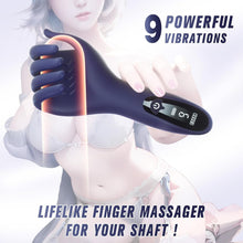 Load image into Gallery viewer, “God&#39;s right hand” – vibration function with 9 frequencies, simulated design, suitable for users with large penises.