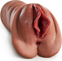 Load image into Gallery viewer, Realistic Pocket Pussy Male Masturbator, Thick Labia Pussy Masturbators Sex Toy with 5D Deep Vagina and Tight Anus, Lifelike Blowjob Male Stroker Adult Sex Toys for Men Masturbation