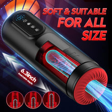 Load image into Gallery viewer, Automatic Male Mastusbafor Heat Men&#39;s Masterburbatar Sucking Men Masturebstor Machine Thrusting Machine Devices Suction Adult Toy Auto Bj Machine Pocket Puzzy Man Masturebstor Electric Sweater