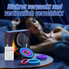 Load image into Gallery viewer, Reusable Silicone Penis Ring - Candy Colours 3 Different Sizes Penis Pump Sex Toys for Couples