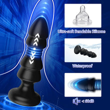 Load image into Gallery viewer, Thrusting Sex Toys Anal Plugs - APP Remote Control Vibrating Butt Plug with 12 Vibrating &amp; Thrusting Modes Prostate Massager Anal Toys, G Spot Vibrator Anal Sex Toys for Male and Female