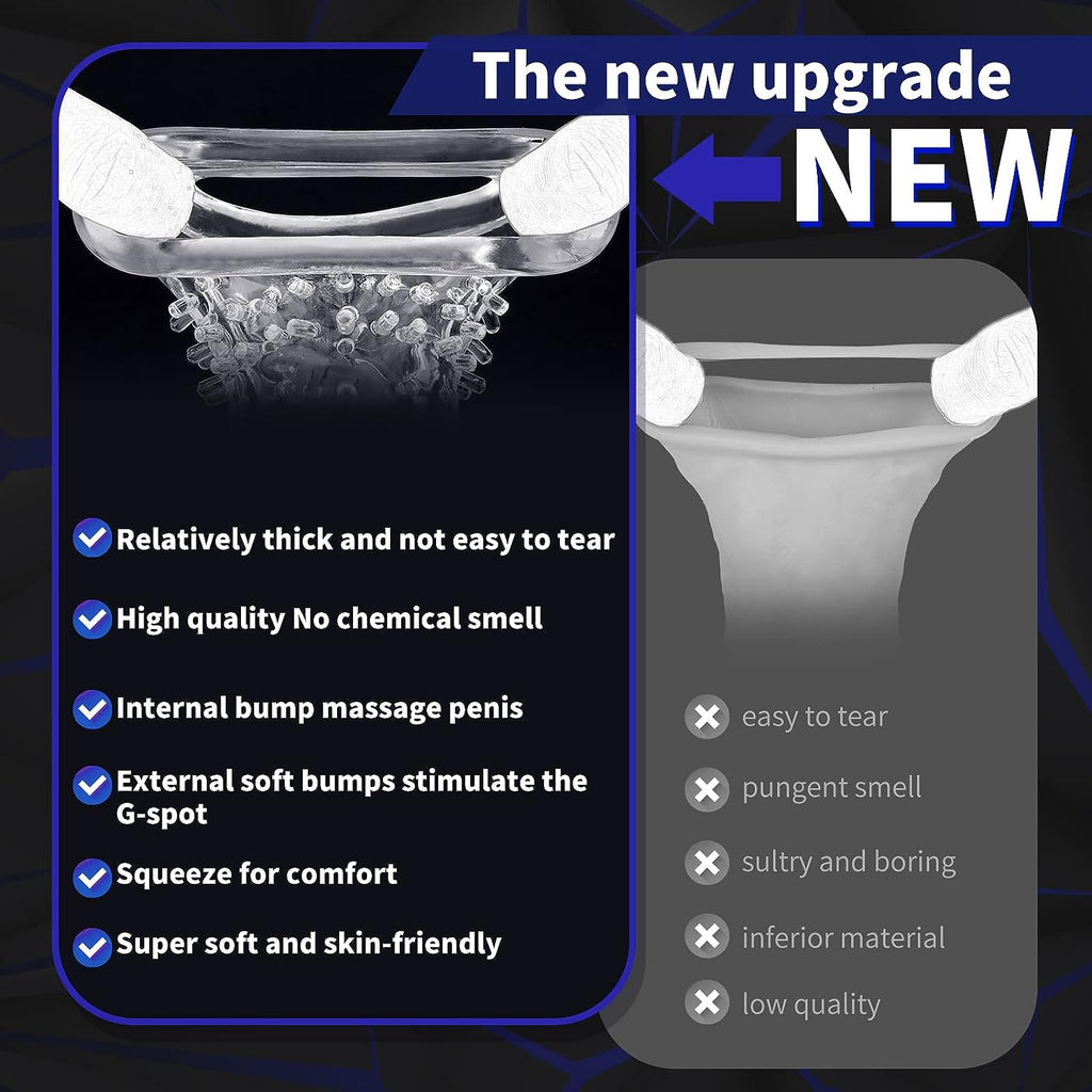 Dovelo Reusable Penis Sleeve Cock Extender / Condom