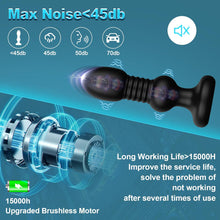 Load image into Gallery viewer, Thrusting Anal Plug Butt Plug, Remote Control Anal Sex Toy Vibrator With 5 Vibrating and Thrusting Modes,Prostate Massager For Male and Female, HBABY Waterproof Adult Sex Toy Anal Toys P Spot Massager