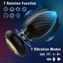 Load image into Gallery viewer, Anal Vibrators Sex Toys, Anal Toys Anal Plug with 7 Rotation &amp; 7 Vibration, Adult Toys Remote Control Vibrator Sex Toys4couples Men &amp; Women Thrusting