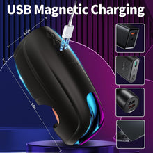 Load image into Gallery viewer, Automatic Male Masturbator - 10 Vibrating Tongue Patterns Dual Action Penis Training Vibrator, Vibrating Stimulator, Glans Penis Trainer, Male Adult Sex Toys, Penis Trainer, Black