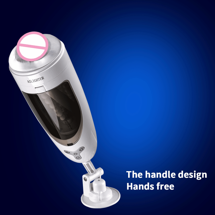 Ailight Juicer Rotary Sucking Aircraft Cup Charging Fully Automatic Telescopic Masturbation Cup For Men