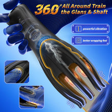 Load image into Gallery viewer, Male Masturbator Sex Toys for Men, Powerful Elongated Compact Penile 360 Training Wrap with 10 Vibrating Modes - Anal Penis Vibrator for Men