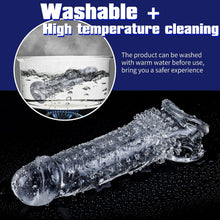 Load image into Gallery viewer, Dovelo Reusable Penis Sleeve Cock Extender / Condom