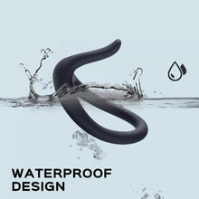 Load image into Gallery viewer, Uri - Black Penis Cock Ring Male Enhancer