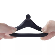 Load image into Gallery viewer, Uri - Black Penis Cock Ring Male Enhancer