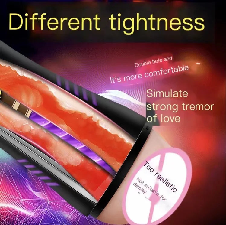 Dramatic Love Airplane Cup Male Masturbator Simulation Model Adult Sex Toy