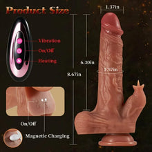 Load image into Gallery viewer, Yingjue Simulation Penis Wireless Expansion F27 Tongue Licking Swing Vibration