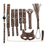 Leopard Print Sm Bundled Suit 7-piece