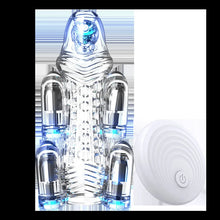 Load image into Gallery viewer, 5 Egg Vibrating Airplane Cup Men&#39;s Automatic Masturbator Penis Training Exercise Machine