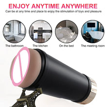 Load image into Gallery viewer, Aircraft Cup Men&#39;s Fully Automatic Telescopic Masturbation For Adults Funny Penis Stretching Exercise Machine For Men