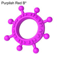 Load image into Gallery viewer, Silicone Male Penis Delay Ejaculation Ring Cock Ring